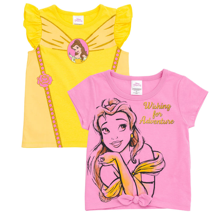 Disney Princess Belle 2 Pack T-Shirts