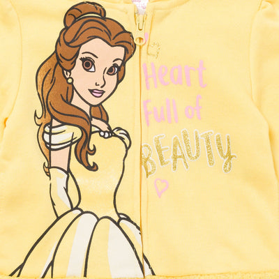 Disney Princess Belle Zip Up Hoodie - imagikids