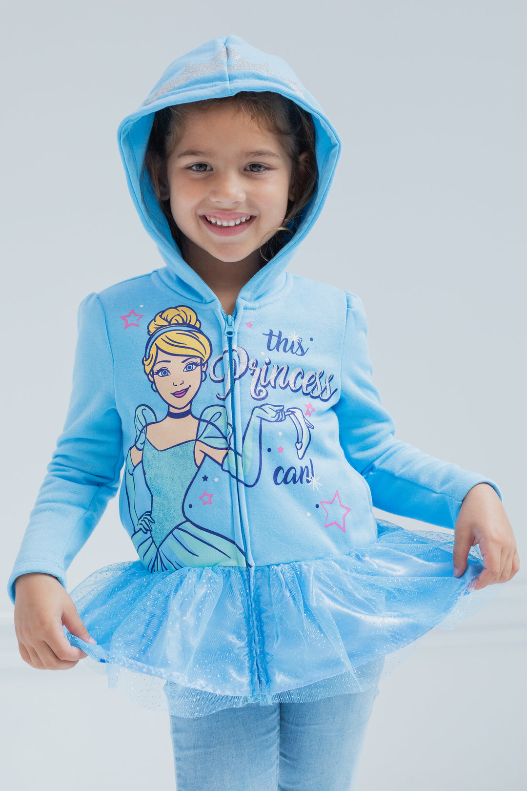 Disney Princess Cinderella Zip Up Hoodie