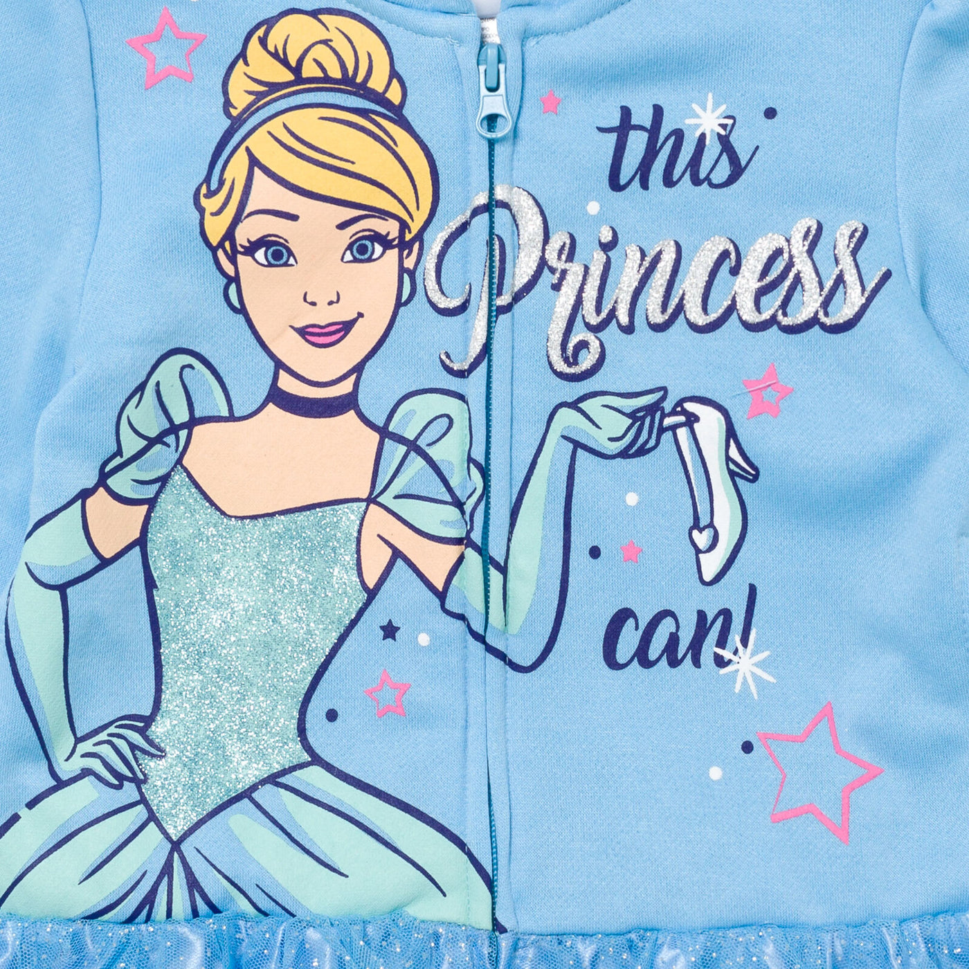 Disney Princess Cinderella Zip Up Hoodie