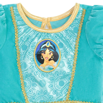 Disney Princess Jasmine Cosplay Dress Leggings and Headband 3 Piece Set