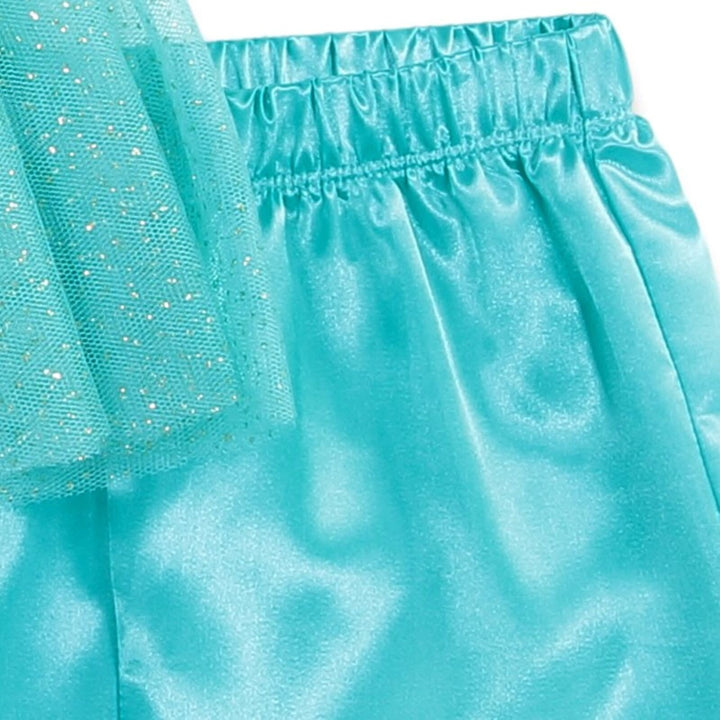 Disney Princess Jasmine Cosplay Vestido Leggings y Diadema Conjunto de 3 Piezas