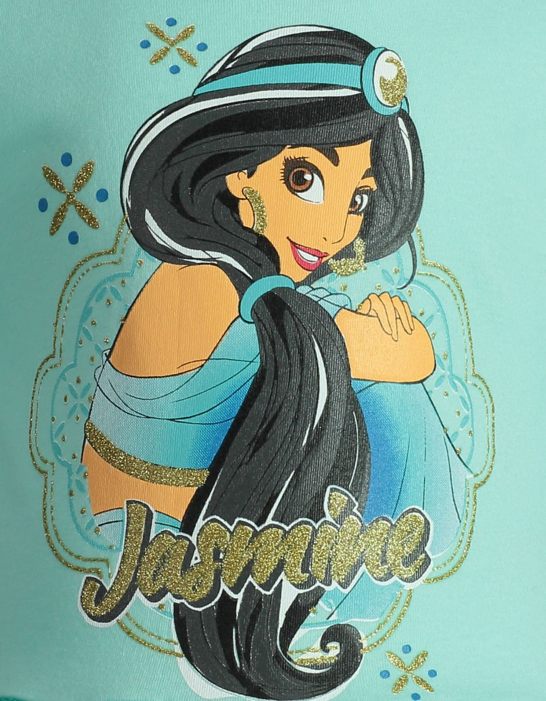 Princess Jasmine Tutu Short Sleeve Dress