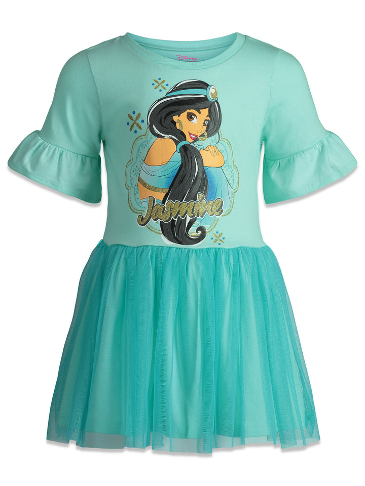 Princess Jasmine Tutu Short Sleeve Dress