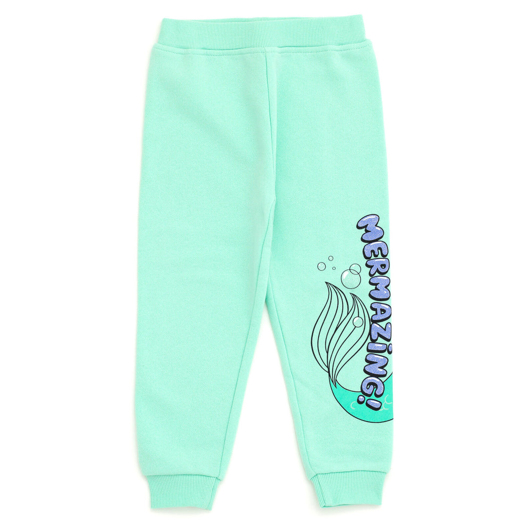 Disney Princess Little Mermaid Pullover Hoodie and Jogger Pants Outfit Set