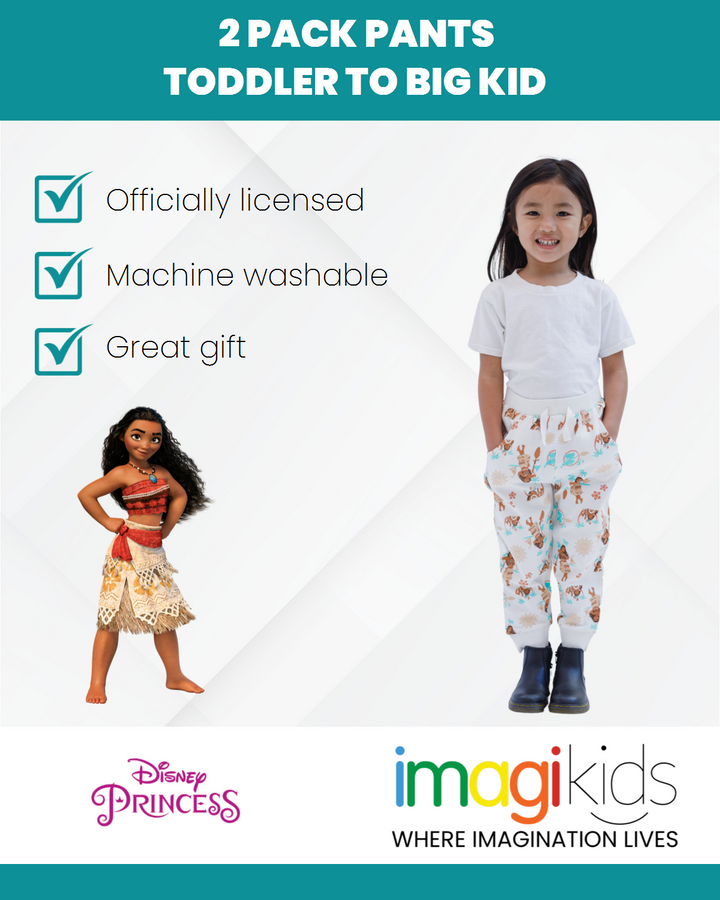 Disney Princess Moana 2 Pack Pants