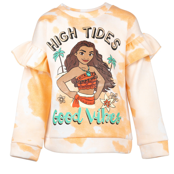 Disney Princess Moana Fleece Pullover Sweatshirt