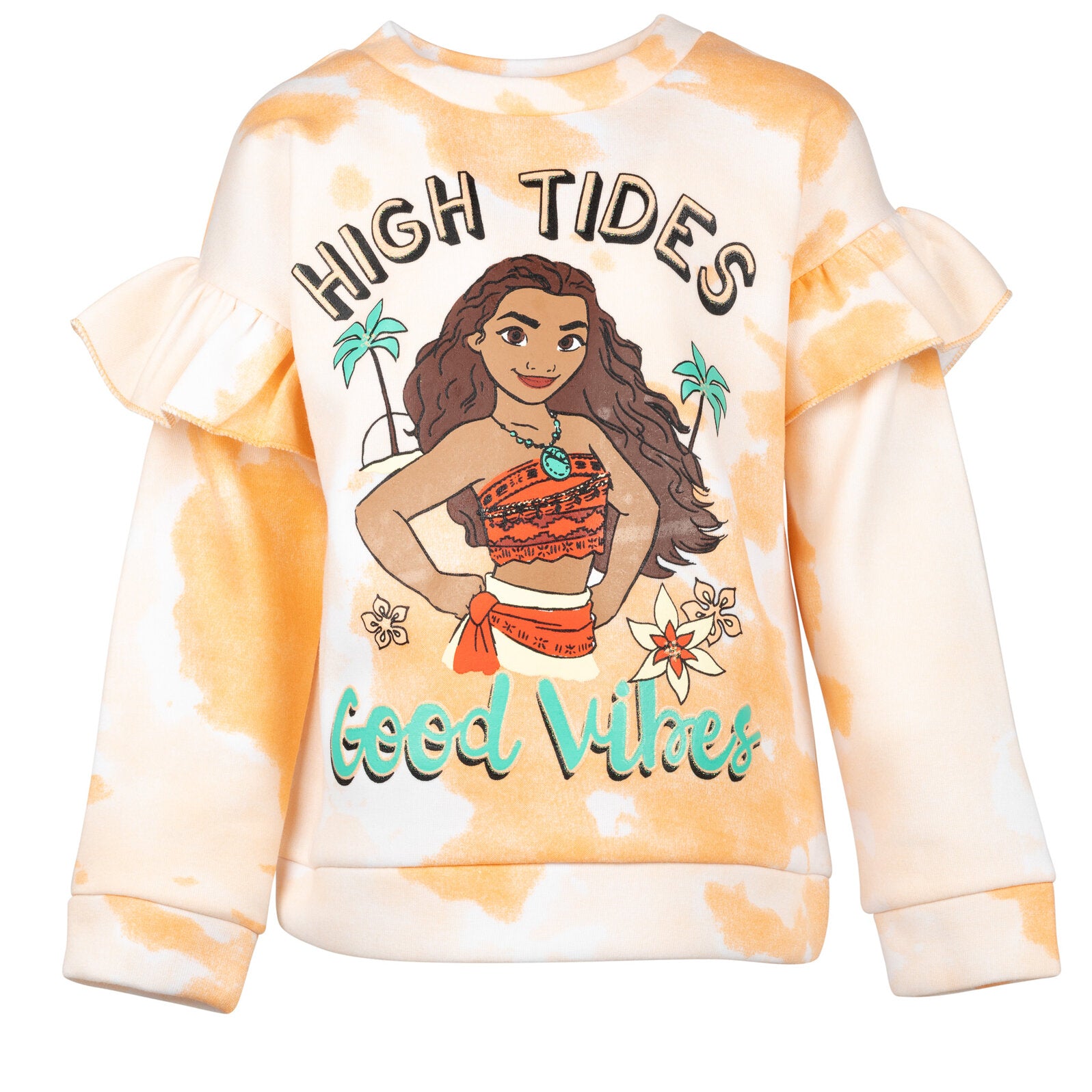 Disney Princess Moana Fleece Pullover Sweatshirt