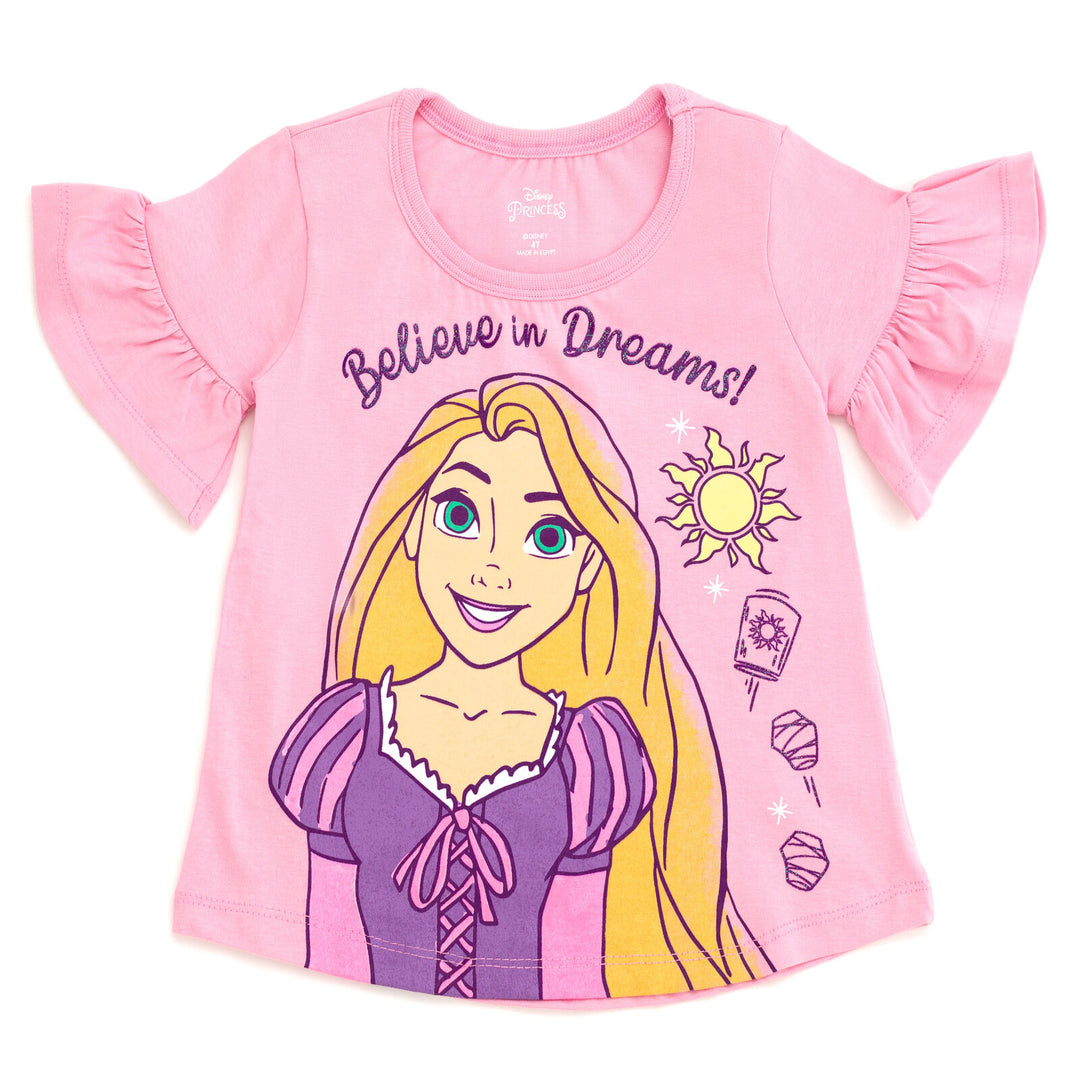 Disney Princess Princess Rapunzel T-Shirt and Leggings Outfit Set