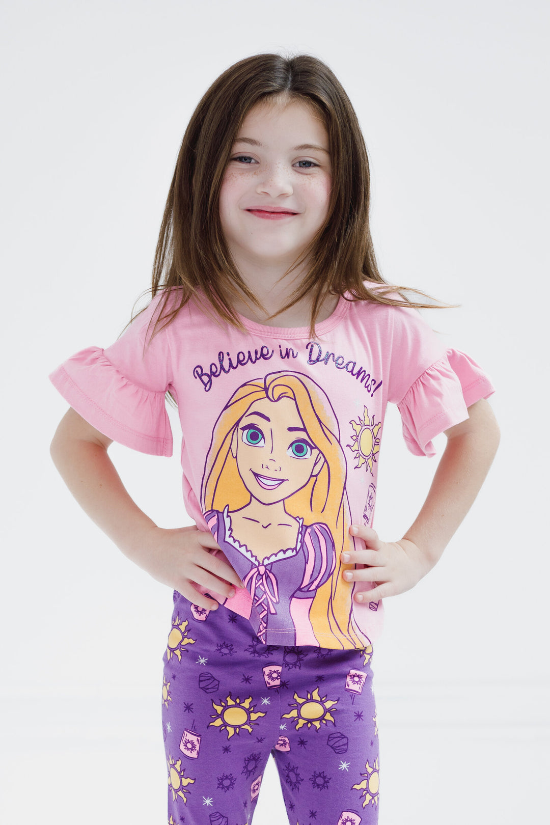 Disney Princess Princess Rapunzel T-Shirt and Leggings Outfit Set