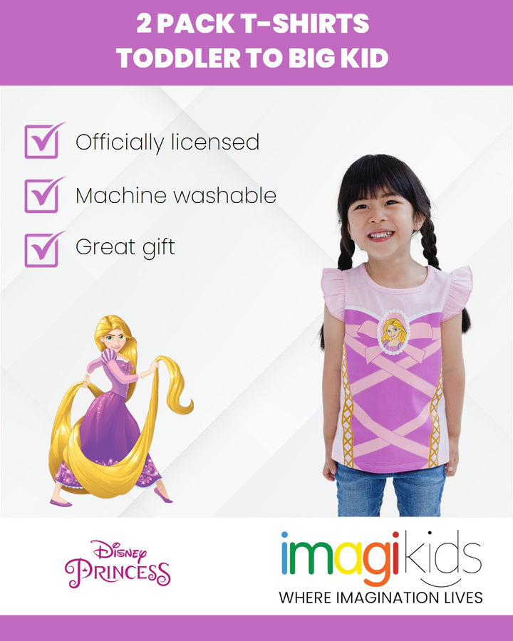 Disney Princess Rapunzel 2 Pack T - Shirts - imagikids