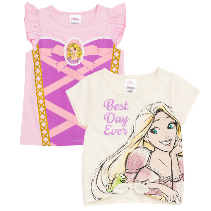 Disney Princess Rapunzel 2 Pack T-Shirts