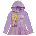 Disney Princess Rapunzel Fleece Zip Up Hoodie Dress
