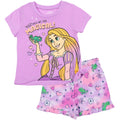 Disney Princess Rapunzel T-Shirt and French Terry Shorts Outfit Set