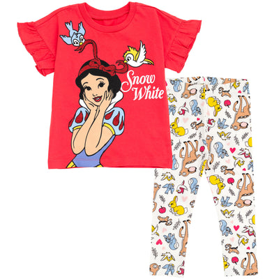 Disney Princess Snow White T-Shirt and Capri Leggings Outfit Set