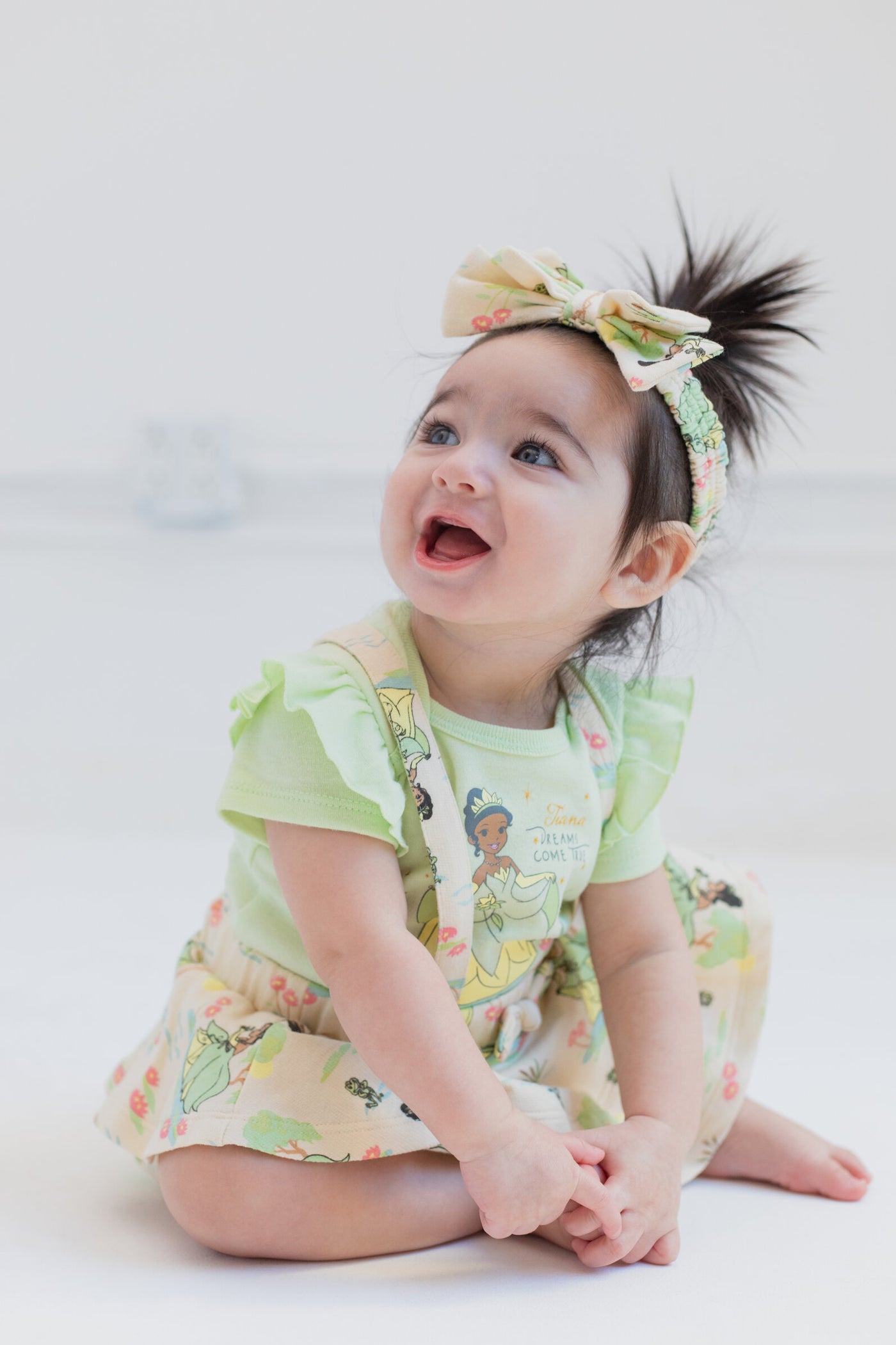 The Princess and the Frog Ruffled Jumper Outfit Set
