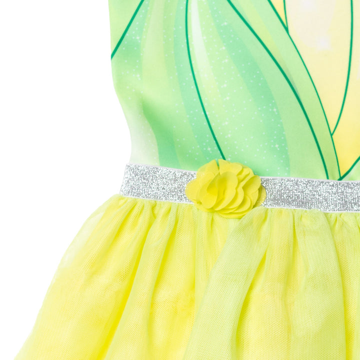 Disney Princesses Tiana Tulle Costume Sleeveless Dress