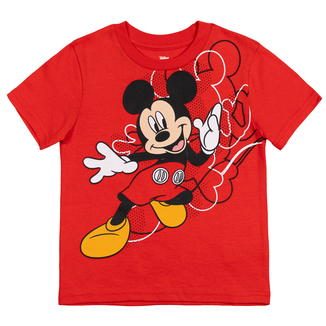 Mickey Mouse 4 Pack Graphic T-Shirt