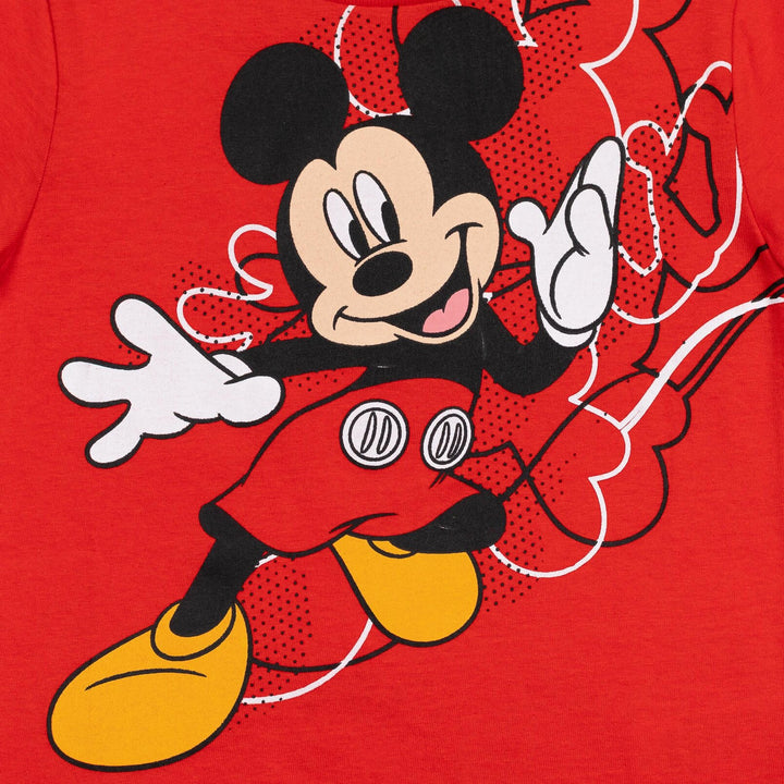 Mickey Mouse 4 Pack Graphic T-Shirt