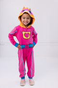 Disney Super Kitties Girls Hooded Cosplay Coverall Toddler to Little Kid