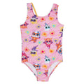 Disney Super Kitties Girls UPF 50+ One Piece Bathing Suit Toddler to Little Kid