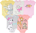 Body de manga corta de Disney Classics, paquete de 5