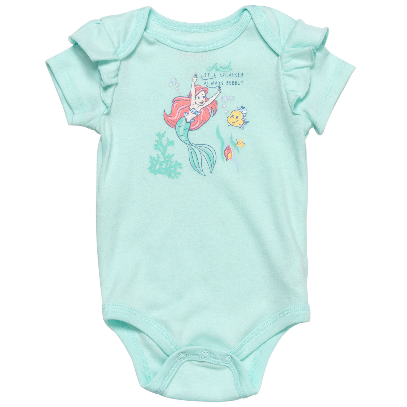 The Little Mermaid Ruffled Jumper Outfit Set