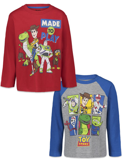 Disney Toy Story 2 Pack Long Sleeve T-Shirts