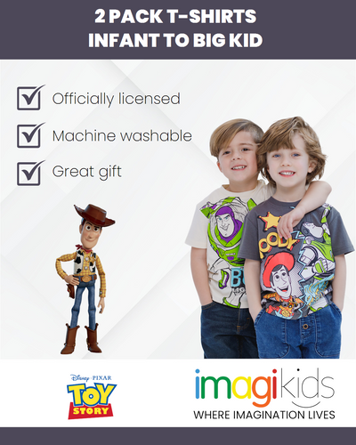 Disney Toy Story 2 Pack T-Shirts