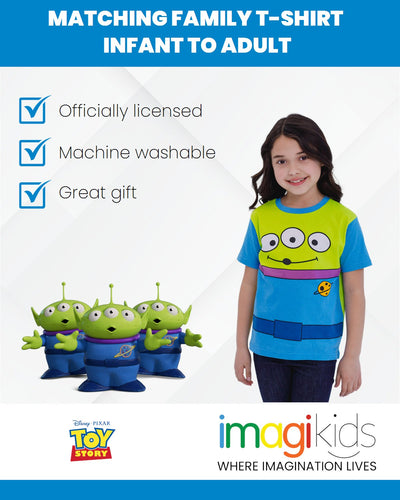 Disney Toy Story Alien (Toy Story) Matching Family Cosplay T - Shirt - imagikids