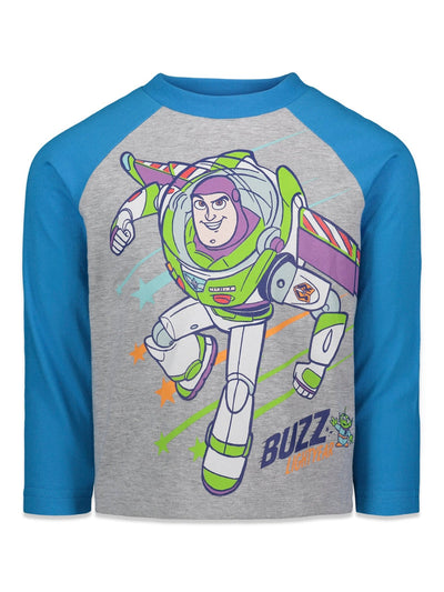 Disney Toy Story Buzz Lightyear 2 Pack Long Sleeve T-Shirts - imagikids