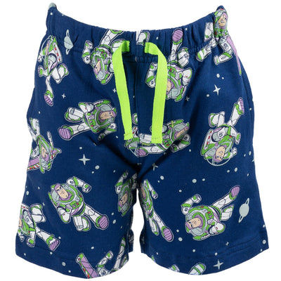 Disney Toy Story Buzz Lightyear T-Shirt and French Terry Shorts Outfit Set - imagikids