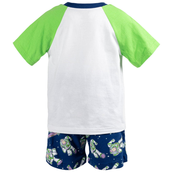 Disney Toy Story Buzz Lightyear T-Shirt and French Terry Shorts Outfit Set - imagikids