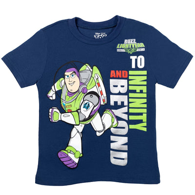 Disney Toy Story Buzz Lightyear T-Shirt and Mesh Shorts Outfit Set - imagikids