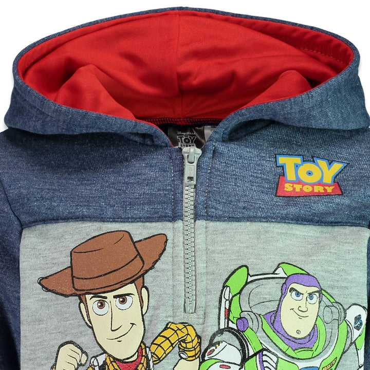 Disney Toy Story Fleece Half Zip Hoodie - imagikids