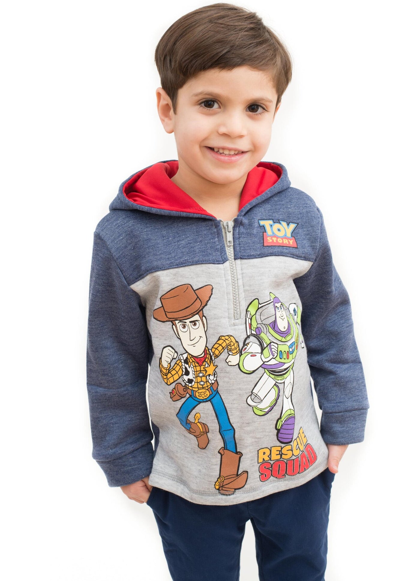 Disney Toy Story Fleece Half Zip Hoodie