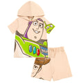 Disney Toy Story Hooded T-Shirt and French Terry Shorts Outfit Set