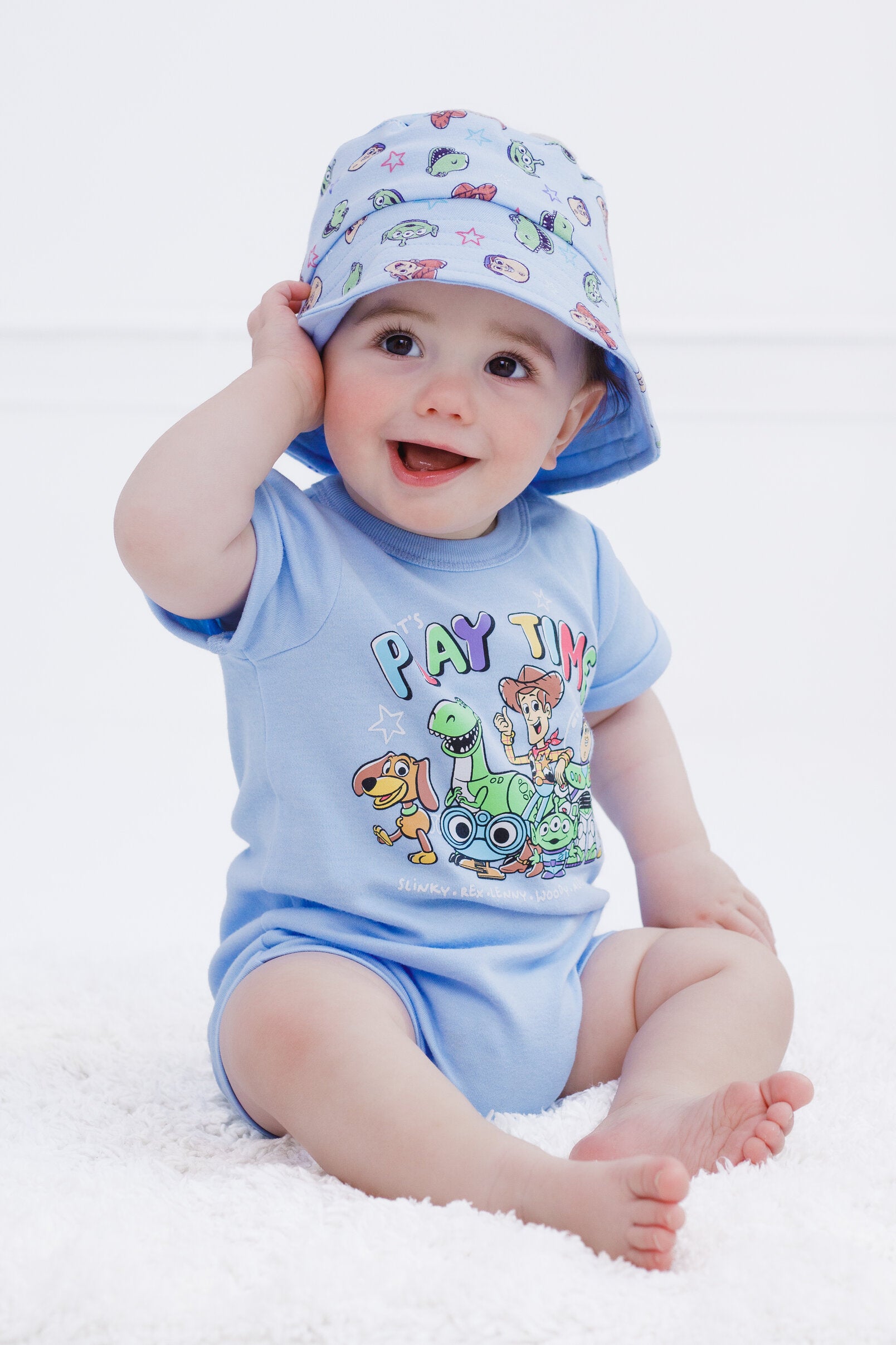 Disney Toy Story Romper and Bucket Sun Hat – imagikids