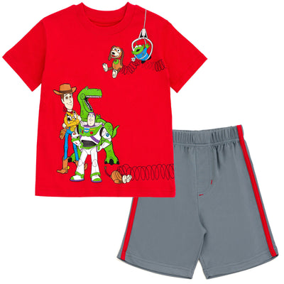 Disney Toy Story T-Shirt and Mesh Shorts Outfit Set