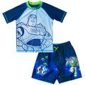 Disney Toy Story UPF 50+ Rash Guard Swim Trunks Outfit Set