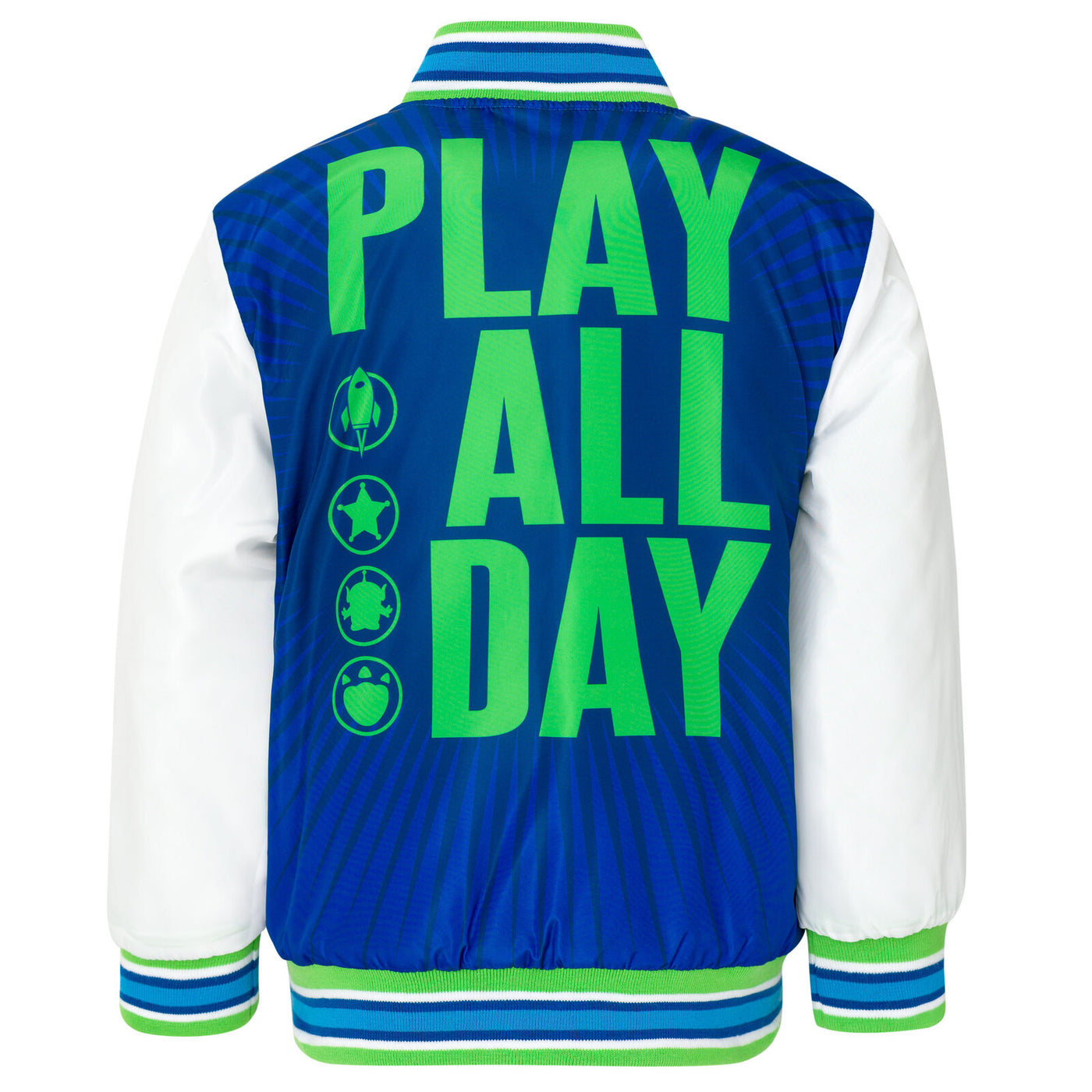 Disney Toy Story Zip Up Varsity Bomber Jacket