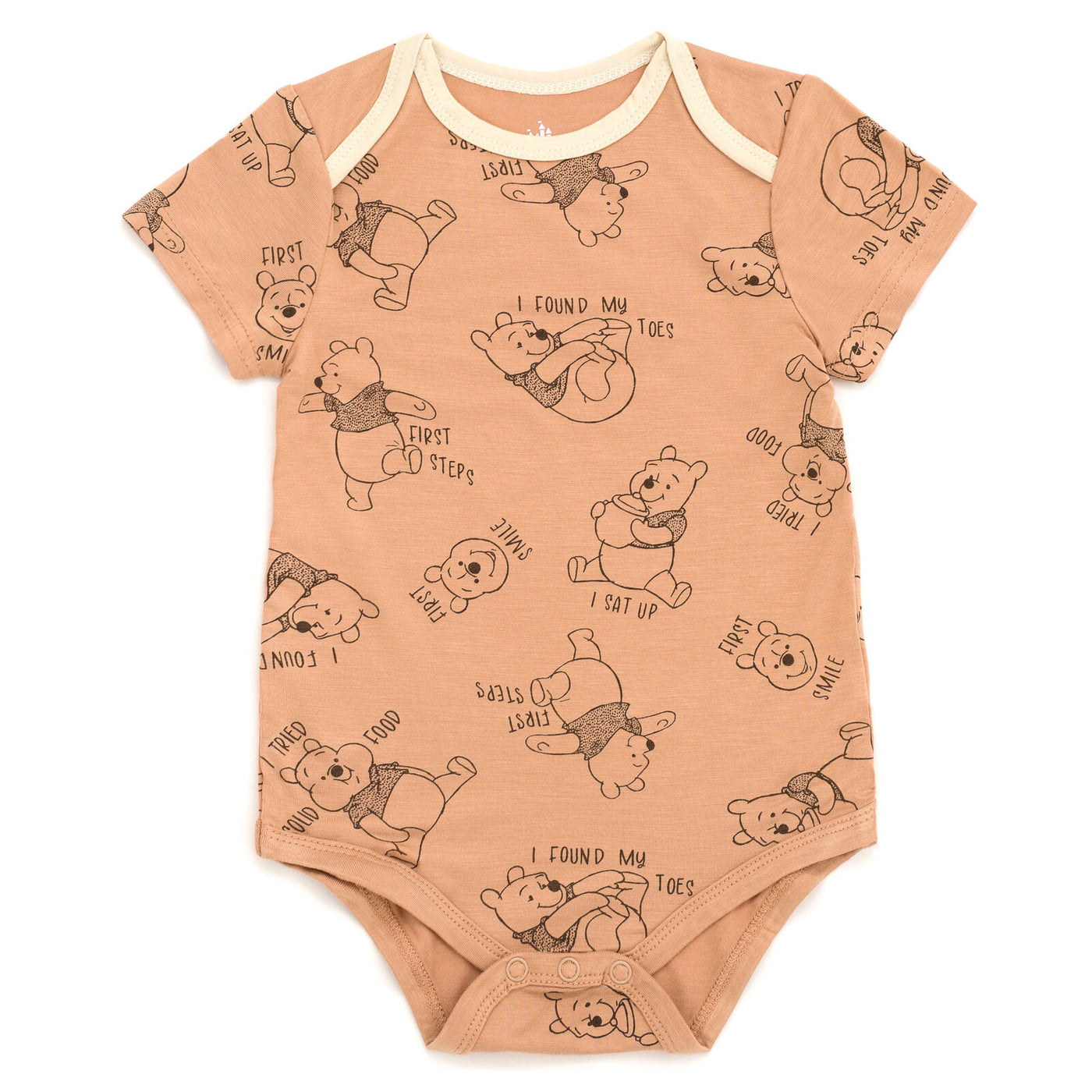 Disney Winnie the Pooh 2 Pack Bamboo Bodysuits