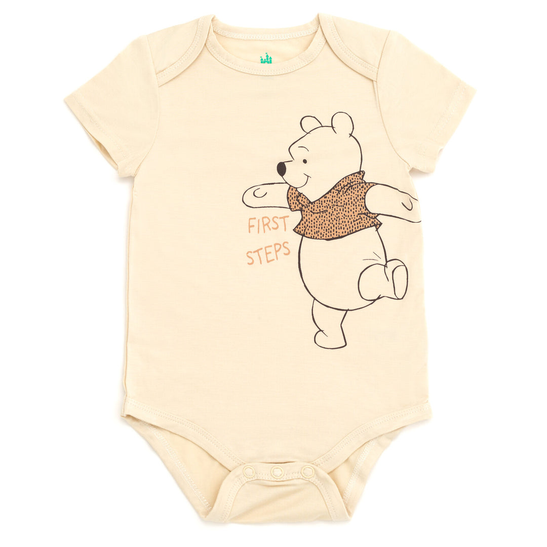 Disney Winnie the Pooh 2 Pack Bamboo Bodysuits