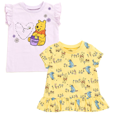Disney Winnie the Pooh 2 Pack Peplum T-Shirts - imagikids