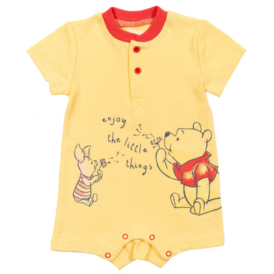 Winnie the Pooh 2 Pack Short Sleeve Romper