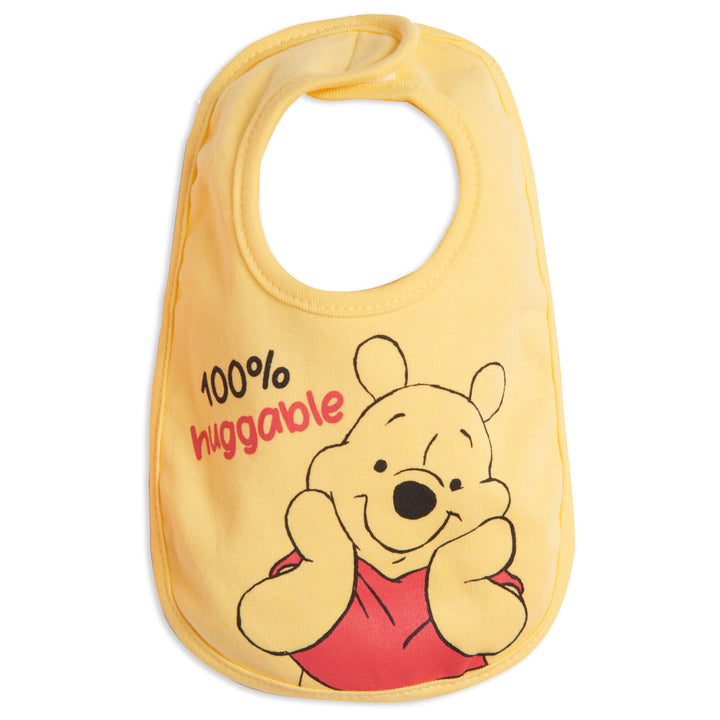 Winnie the Pooh 5 Pack Bibs