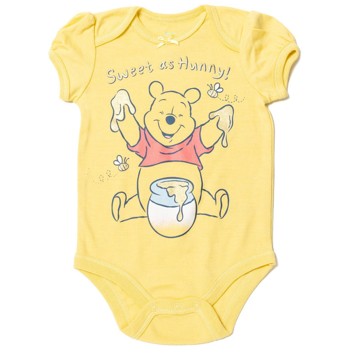 Disney Winnie the Pooh 5 Pack Bodysuits - imagikids