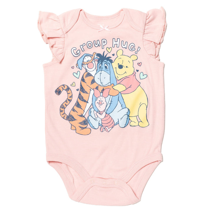 Disney Winnie the Pooh 5 Pack Bodysuits - imagikids