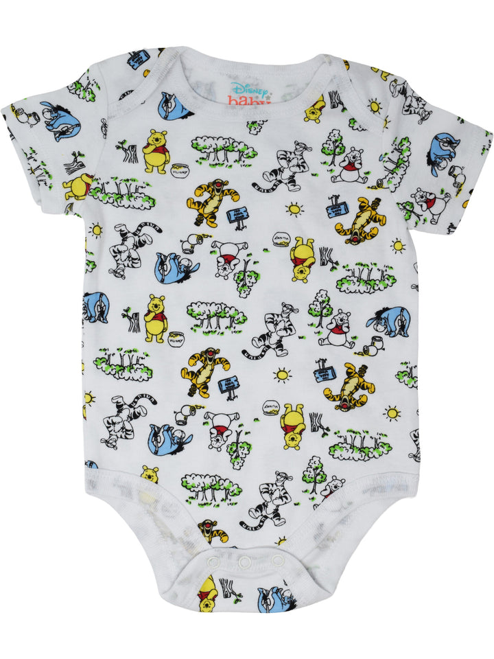 Disney Winnie the Pooh 5 Pack Bodysuits