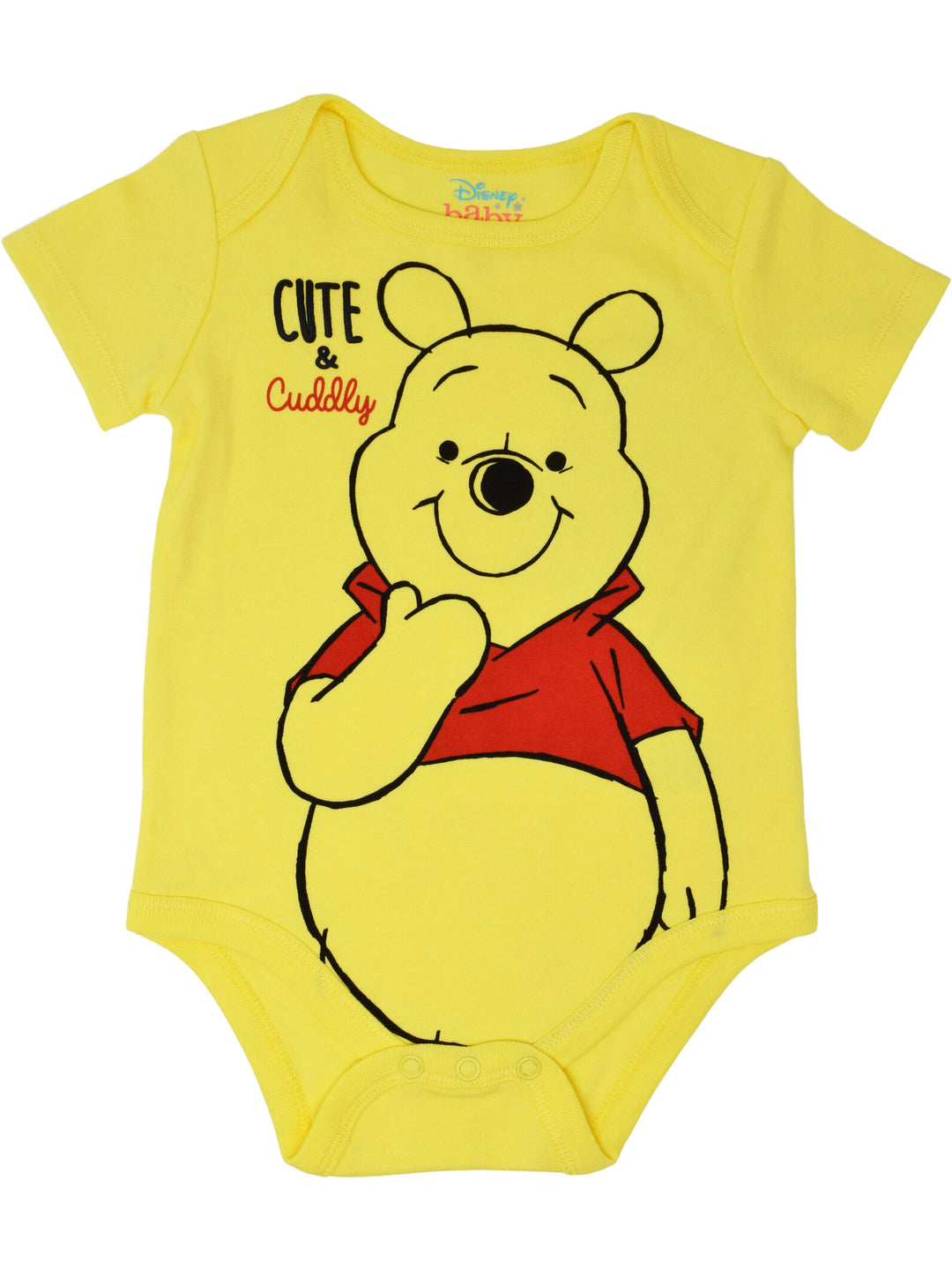 Disney Winnie the Pooh 5 Pack Bodysuits